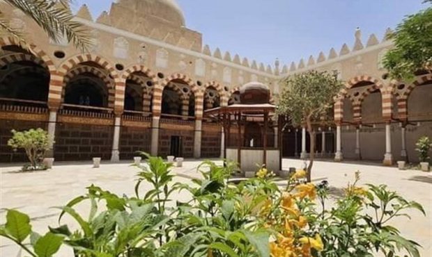 مسجد ۷۰۰ ساله قاهره پس از چهار سال افتتاح شد